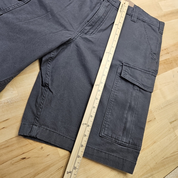 Carhartt Mens 38 Shadow Gray Rugged Flex Relaxed Fit Canvas Cargo Work Short NWT - Picture 5 of 7